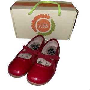 Livie & Luca Aurora Ruby Red Flats